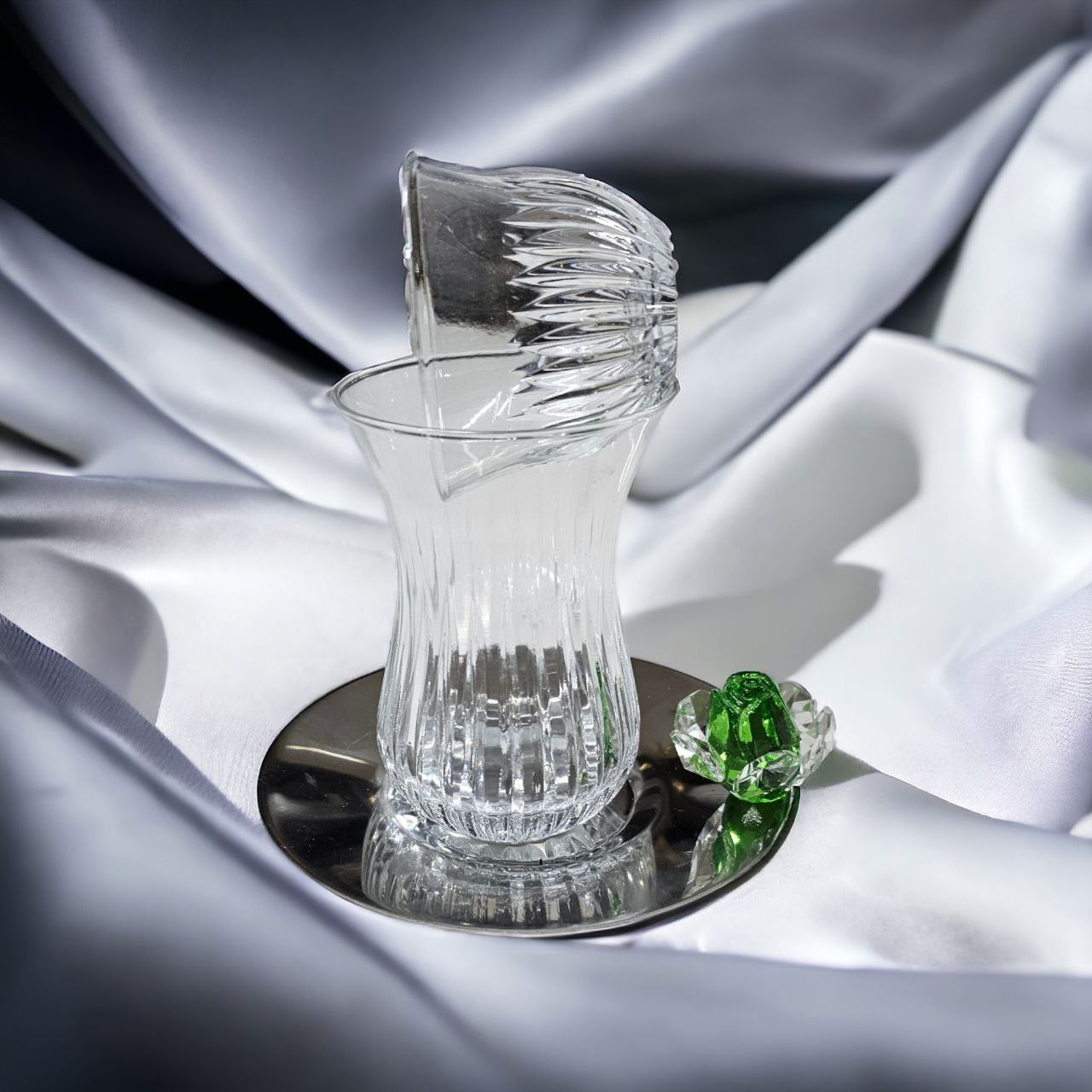 Traditional Turkish Tea & Arabic Coffee Glass Set – 18 Pcs for 6 Persons | Gift & Serving Set