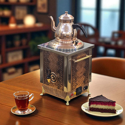 Original tea maker Decorated Tea and Coffee Samovar