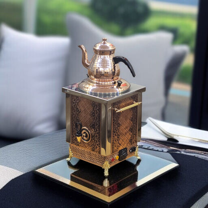 Original tea maker Decorated Tea and Coffee Samovar