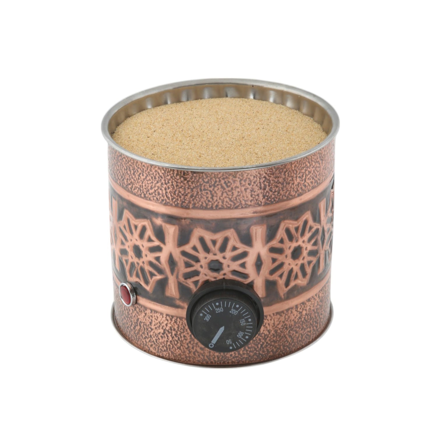 Tulip Home - Traditional Authentic Turkish Trend Design Copper Electric Hot Sand Small Coffee Maker Heater Machine 110V - 220V